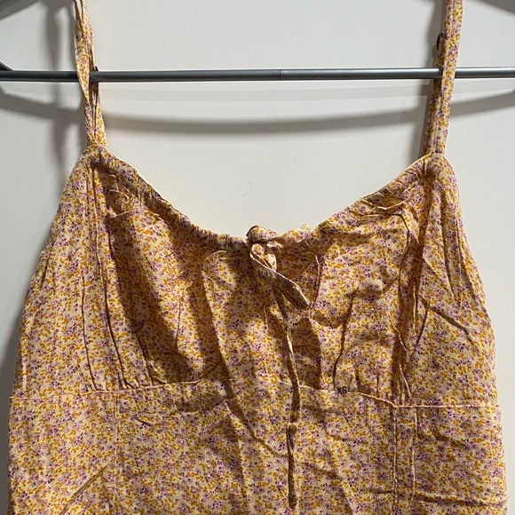 Cute Aeropostale Floral Dress, NWT size XS, Orange/Purple - Picture 7 of 7